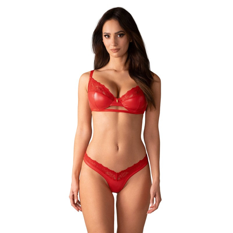 Aliosa 2-pcs lingerie set Red