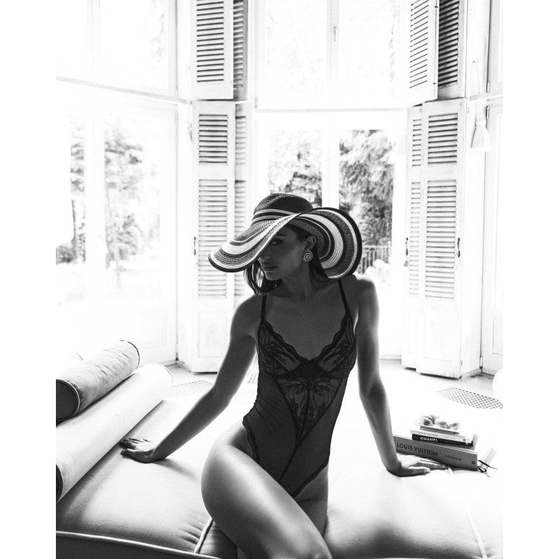 Perisia crotchless teddy - Black