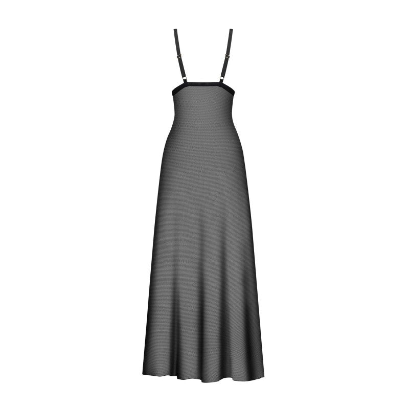 Vila Blanes longue chemise - Black