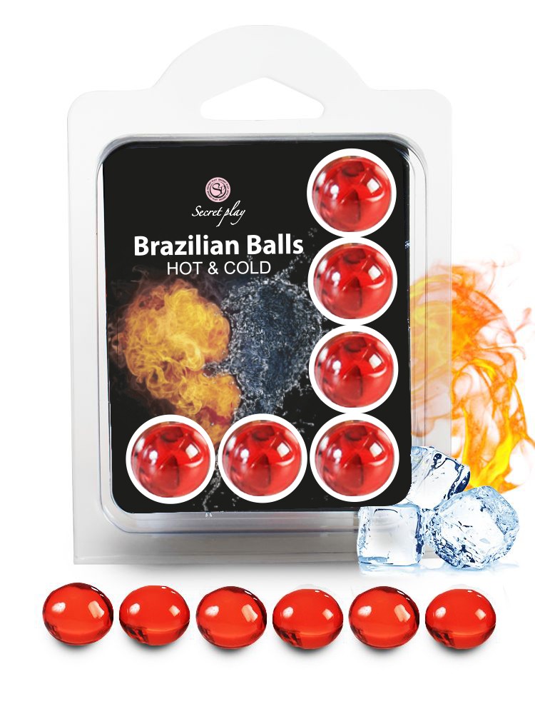 6 Brazilian Balls "Cold Hot effect"  3629-1
