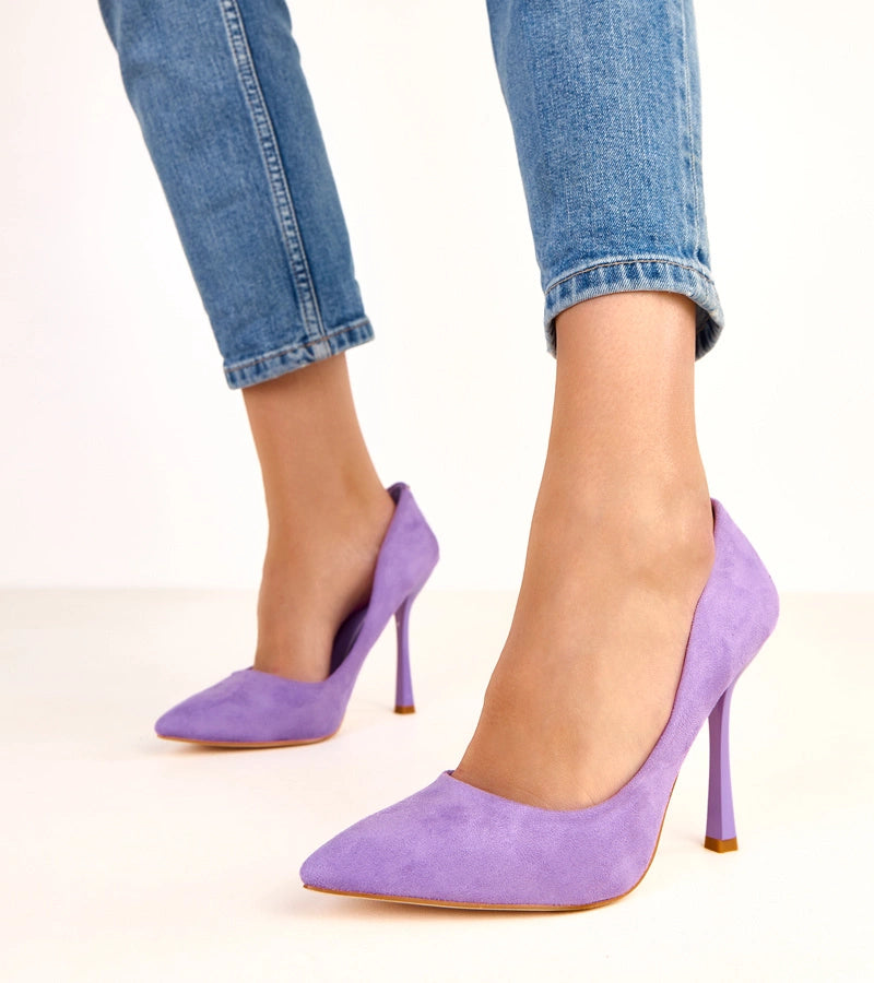 Violet eco-suede Alexa needles