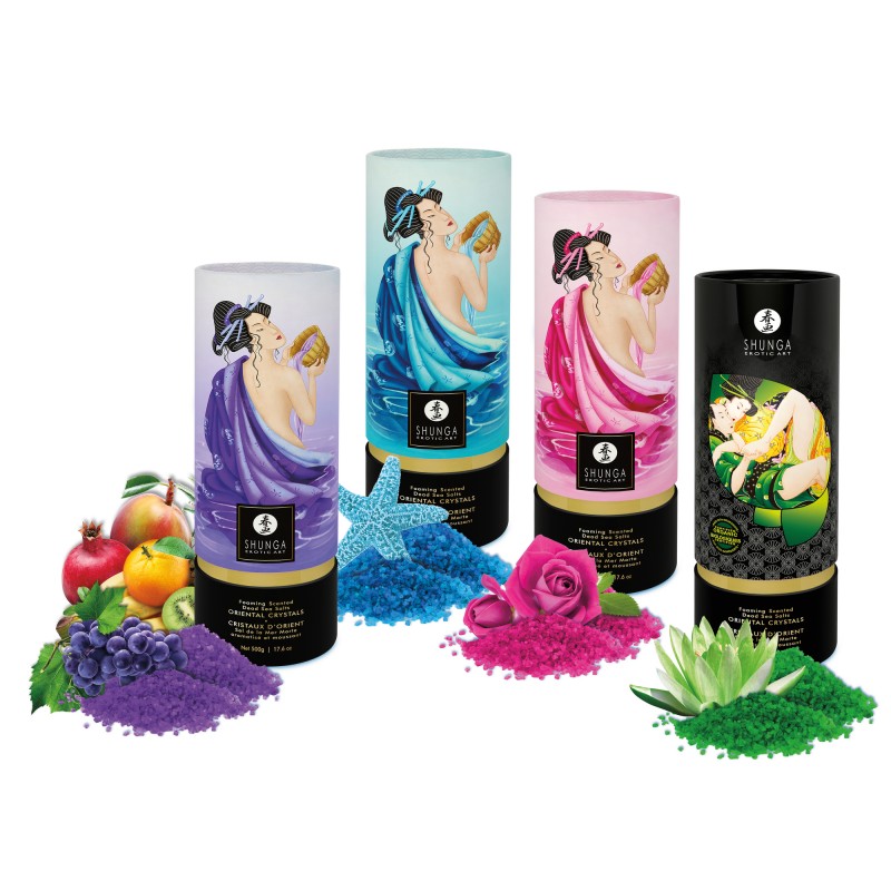 Dead sea salt - Oriental cristals - Rose petal