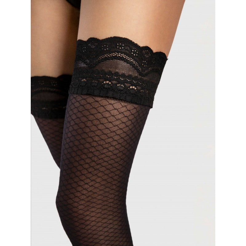 Dolcezza 20 den stockings - Black