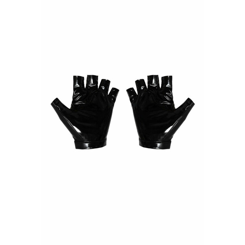 F263 PVC fingerless gloves