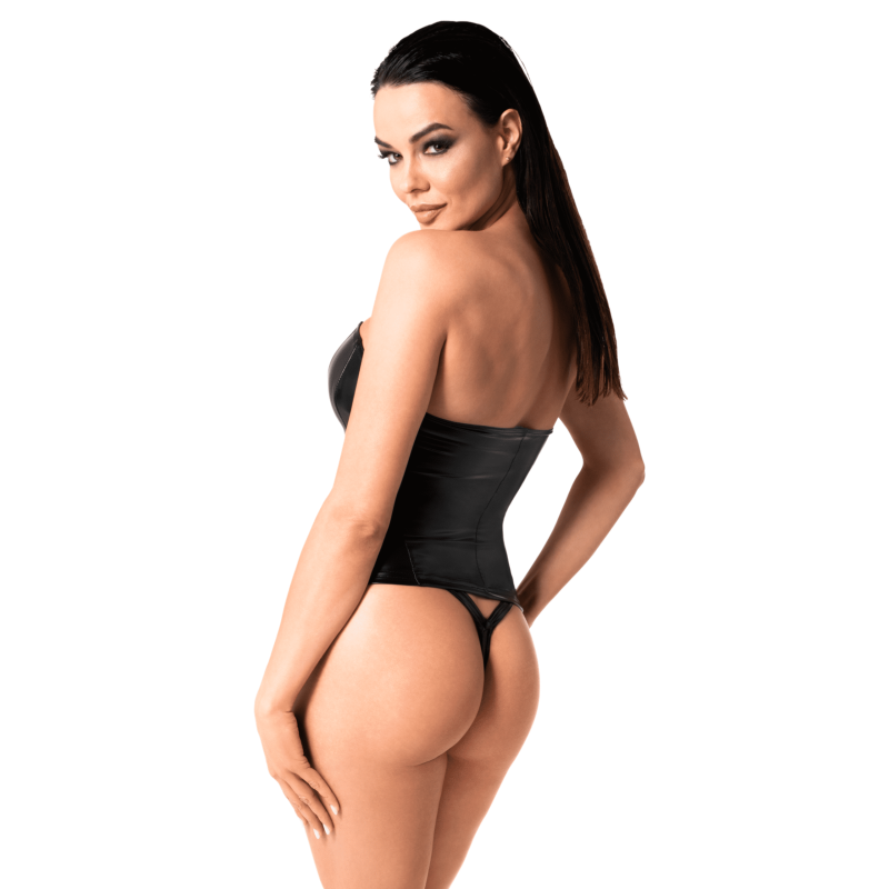 F334 Mysteria corset black