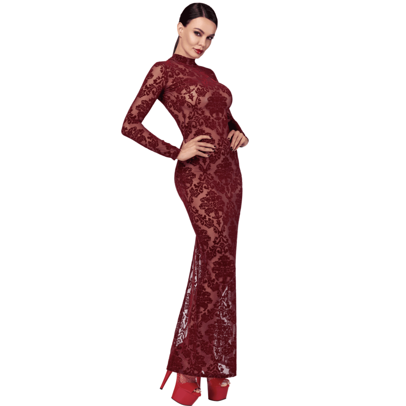 F383 Kink Royal Gown / Long Dress