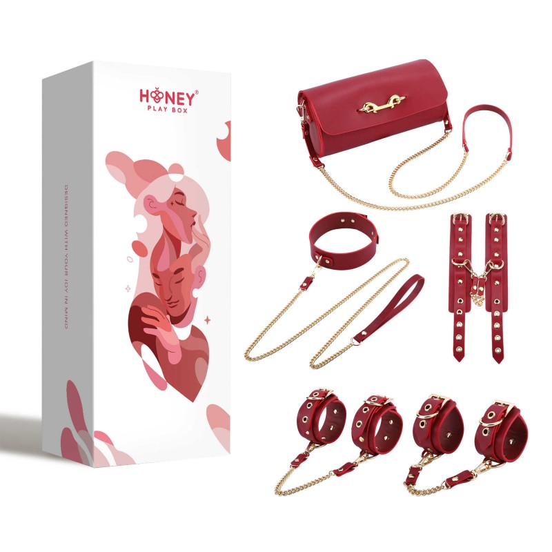 Federico - Leather bondage kit