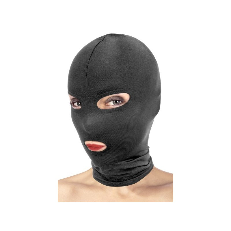 Hood opening eyes and mouth Fetish Tentation