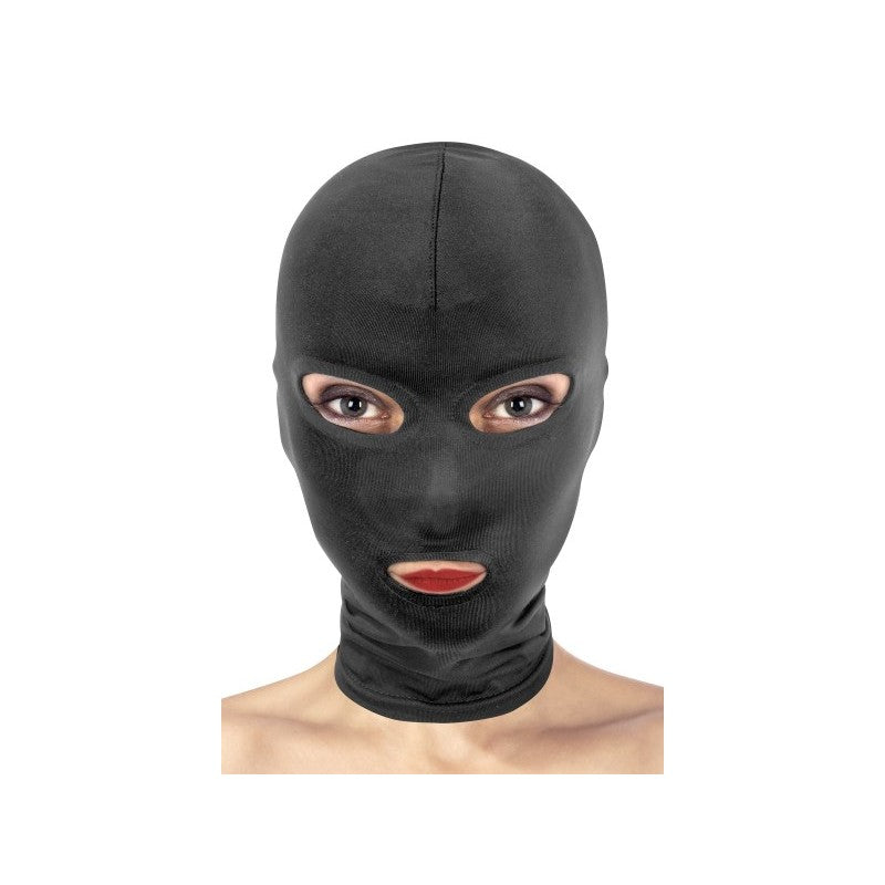 Hood opening eyes and mouth Fetish Tentation