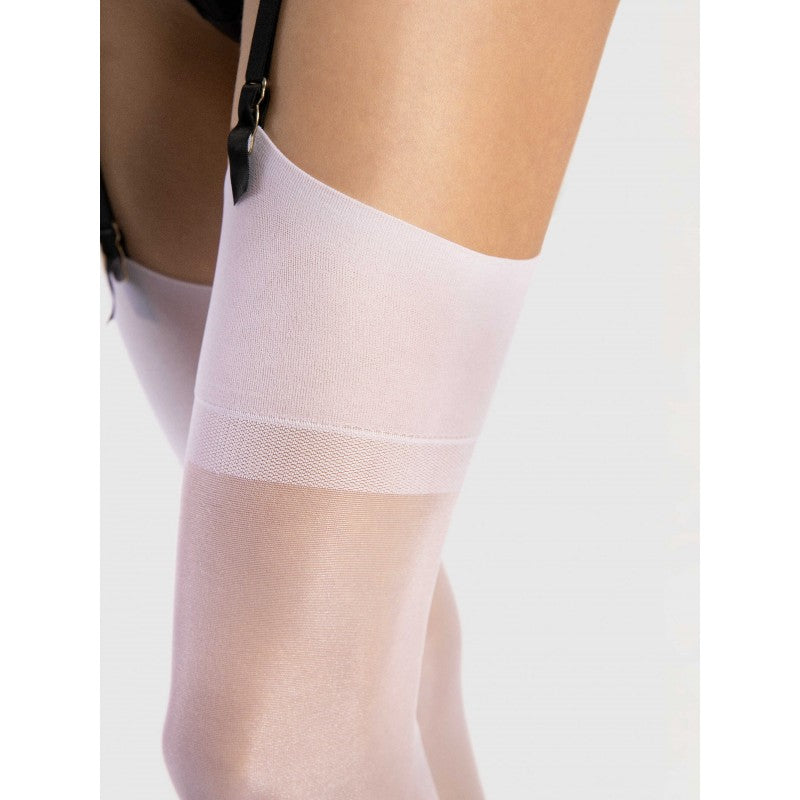 Infini 15 den stockings - White