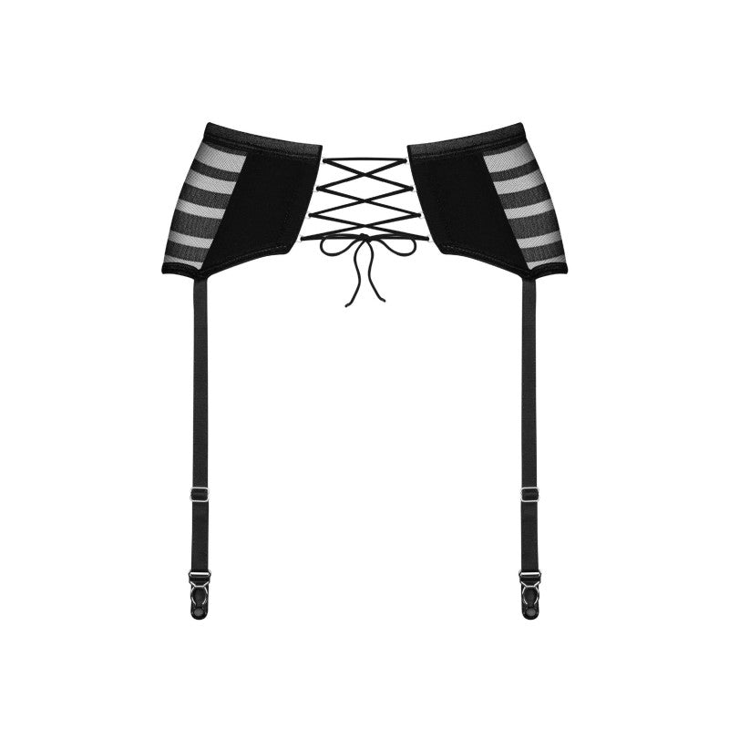 Lune Bellis garter belt - Black