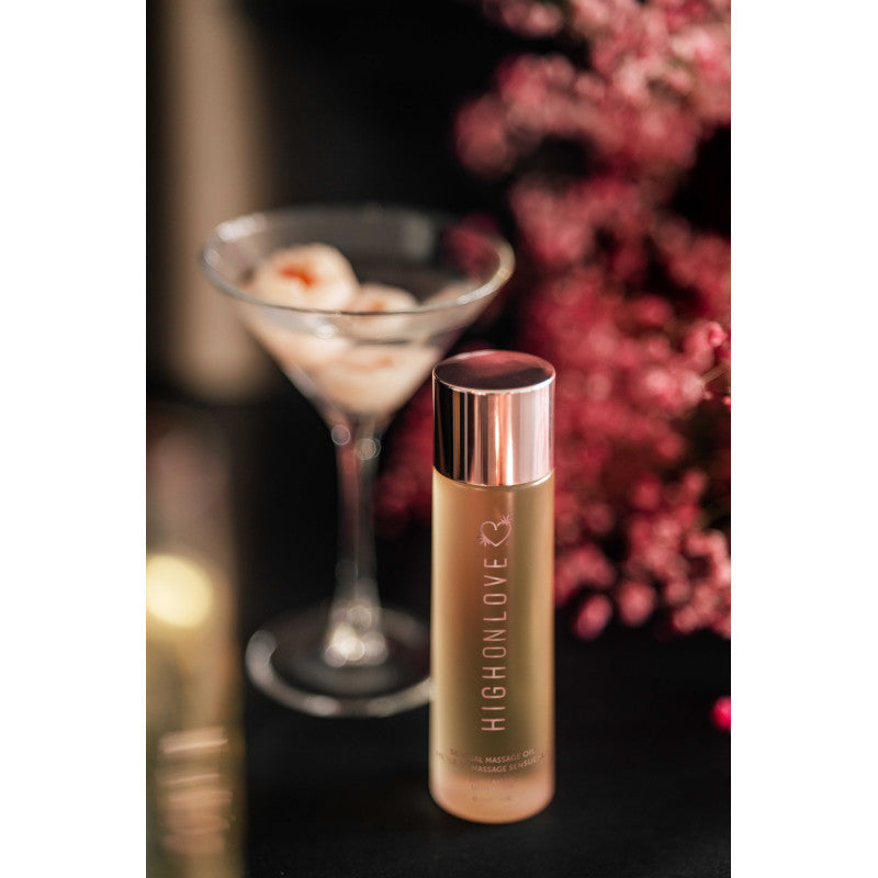 Luxurious massage oil Litchi Martini 120 ml