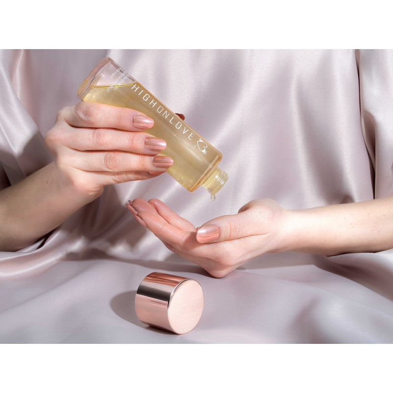 Luxurious massage oil Strawberries and Champagne 120 ml