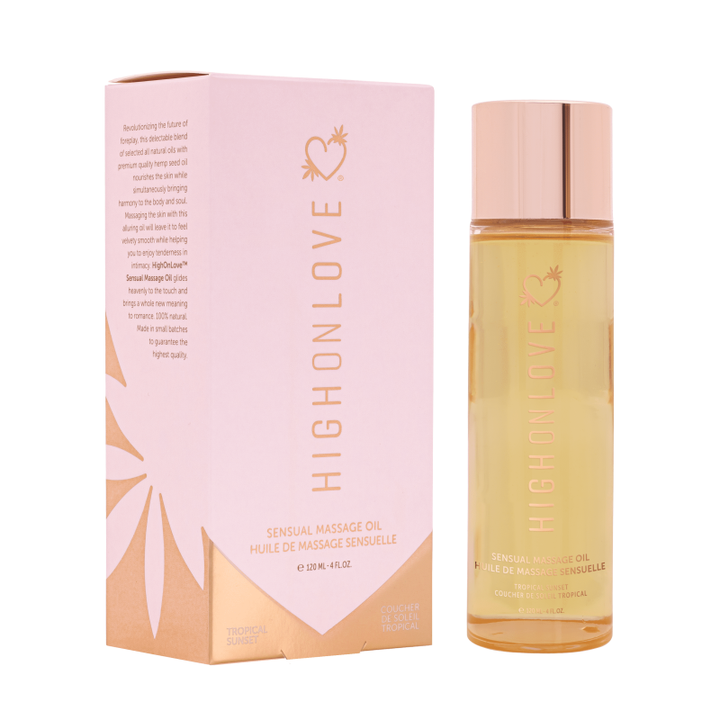 Luxurious massage oil Tropical sunset 120 ml