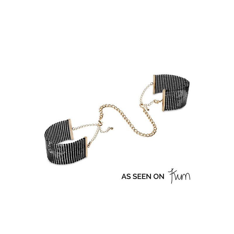 Black Handcuffs Desir Metallic