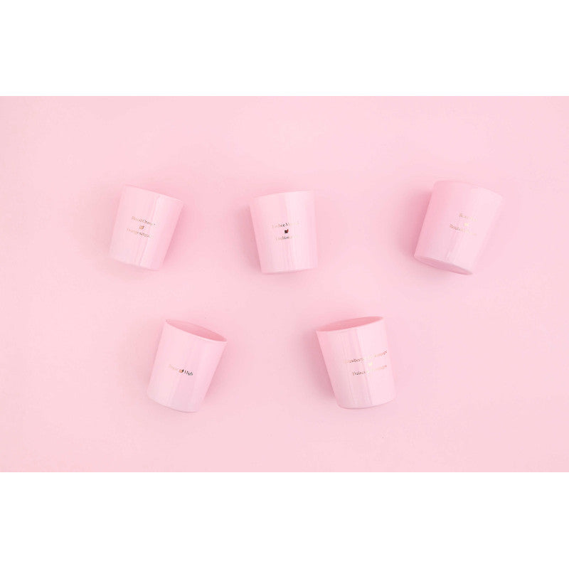 Mini massage candles set with hempseed oil