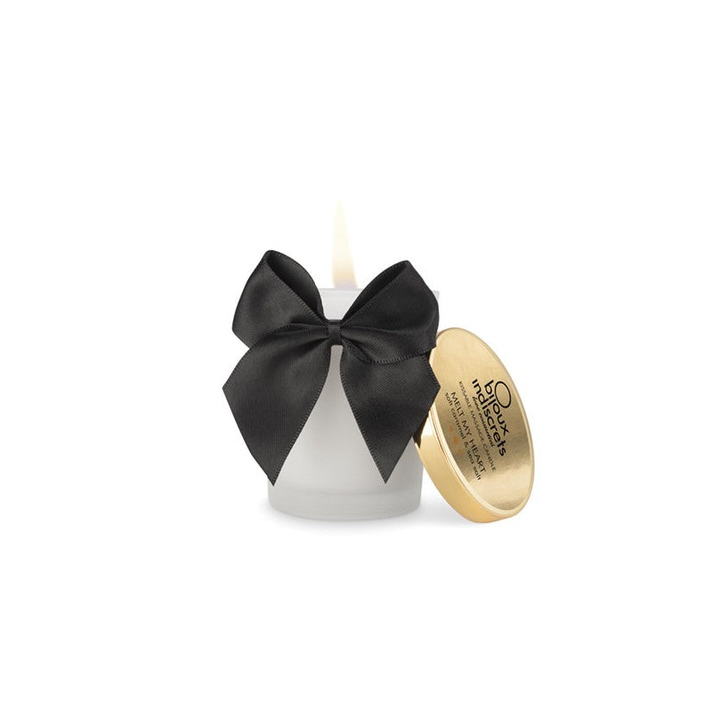 Kissable massage candle - hot sensation - Sweet fudge