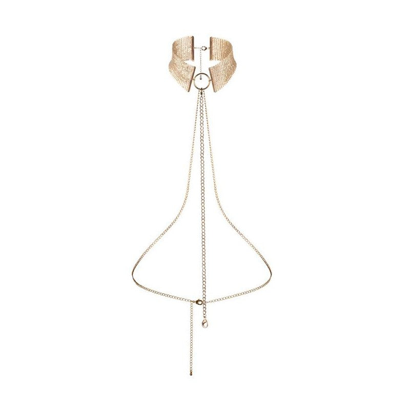 Golden Metallic Desir Necklace