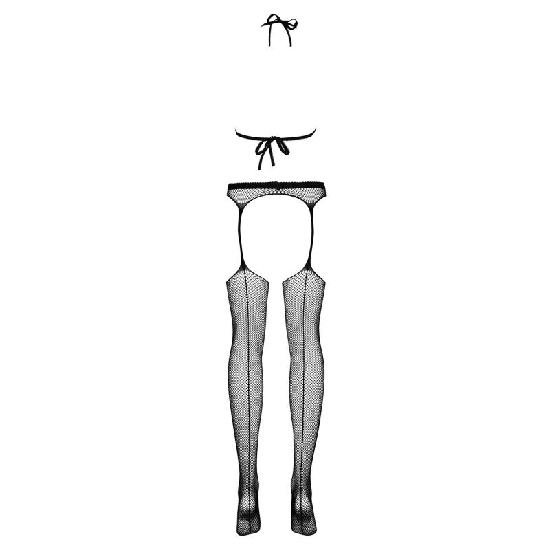 N108 Bodystocking - Black