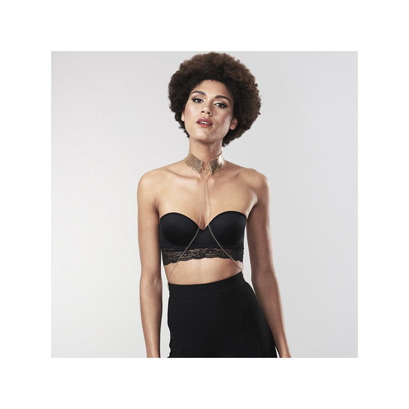 Golden Metallic Desir Necklace