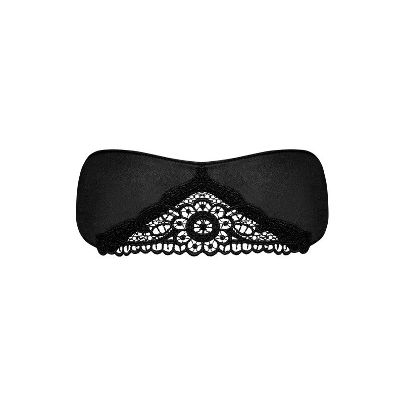 Satinia Mask - Black