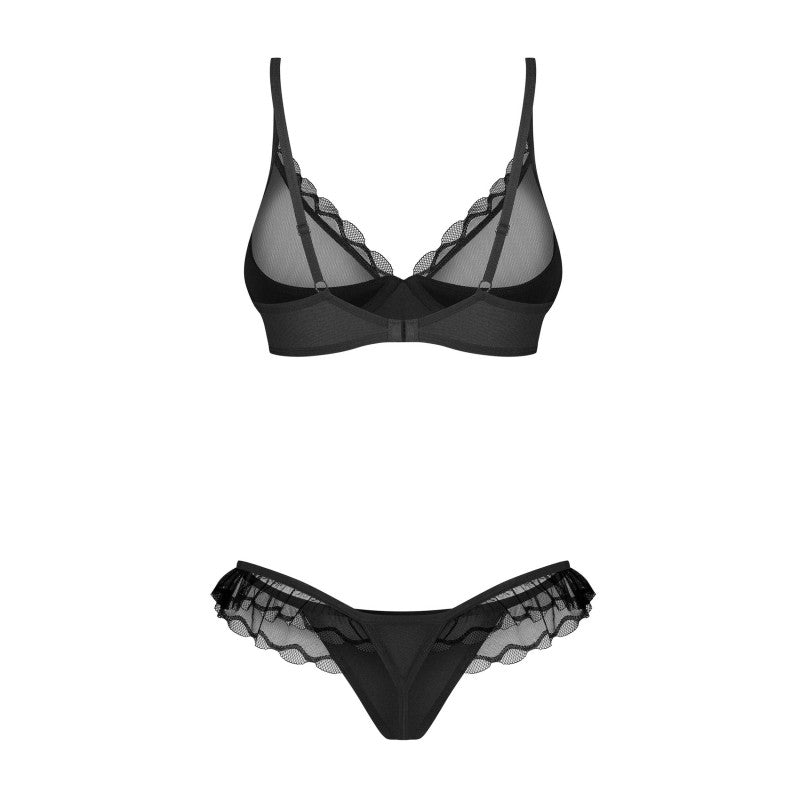 Stelisa 2-pieces lingerie set Black