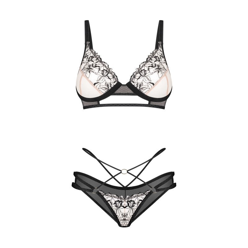 Vila Blanes 2 pieces set - Black