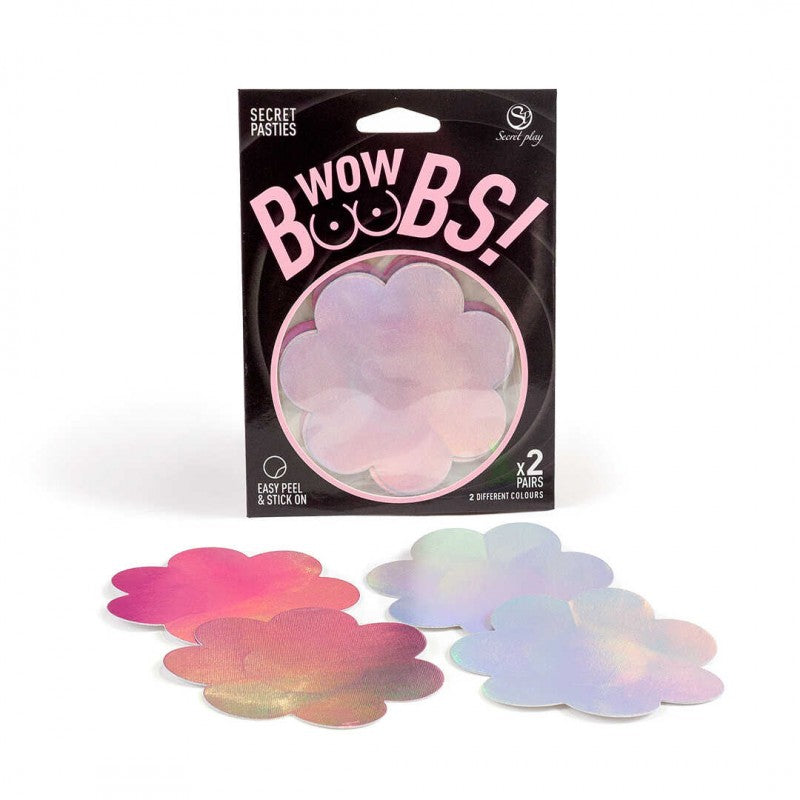 WOW BOOBS ! Flower nipple covers